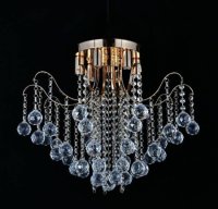 Люстры хрустальные потолочные