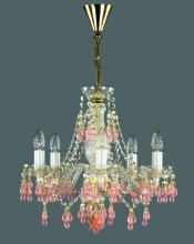 Люстра хрустальная Art Glass Rosana V rozalin Classic