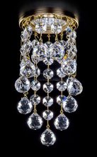 Крапковий кришталевий світильник ArtGlass Spot 86 Crystal Exclusive