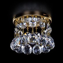 Точковий кришталевий світильник ArtGlass Spot 85 Crystal Exclusive