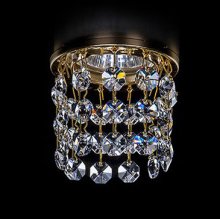Точковий кришталевий світильник ArtGlass Spot 82 Crystal Exclusive