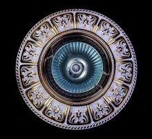 Точковий світильник врізний ArtGlass Spot 50 White Gold