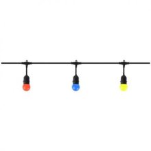 Гірлянда Horoz Electric CARNAVAL-1 Е27 чорний IP 44