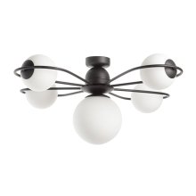 Люстра стельова з скляними плафонами 50208