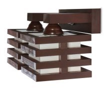 Світильник настінний (бра) з абажурами 02681