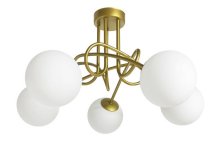 Люстра потолочная с плафонами 50508 GD