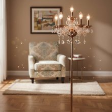 Торшер классический Sirius SТ 7761/4+1Т GD+ВК