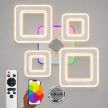 Люстра светодиодная Sirius S5721/4 WT 86W LED Phone APP+Bluetooth+RGB Люстра светодиодная Sirius S5721/4 WT 86W LED Phone APP+Bluetooth+RGB