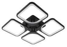 Люстра светодиодная Sirius 74093/4 BK 144W LED с пультом+диммер