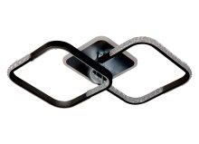 Люстра світлодіодна Sirius 1006/2 BK 48W LED з пультом+димер