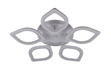 Люстра светодиодная Sirius 1316/5 WT 68W LED с пультом+диммер