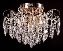 Люстра хрустальная потолочная Sirius ST 6261/4+4Н GD