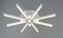 Люстра светодиодная Sirius S9031/8+5Н WT+GD 58W LED без пульта