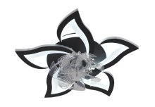 Люстра світлодіодна Sirius S5005 ВК 76W LED Fan Phone APP
