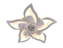 Люстра світлодіодна Sirius S5005 WT 76W LED Fan Phone APP