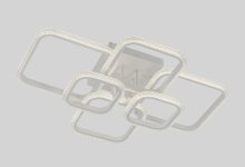 Люстра светодиодная Sirius 6009/2+2+2В WT 144W LED с пультом+диммер