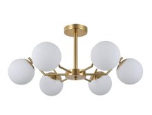 Люстра стельова Sirius S43547/6H GD