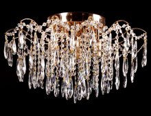 Люстра кришталева стельова Sirius ST 7261/6+6Н GD