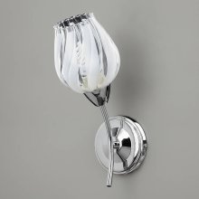 Бра з плафоном TINKO 31239CR/1W WT+CL