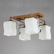 Люстра припотолочная TINKO 58655GD+CR/4H