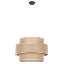Люстра з абажуром TK Lighting CALISTO JUTA 5419 Люстра з абажуром TK Lighting CALISTO JUTA 5419