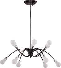 Люстра современная лофт Wunderlicht Loft WL1188-6+6C