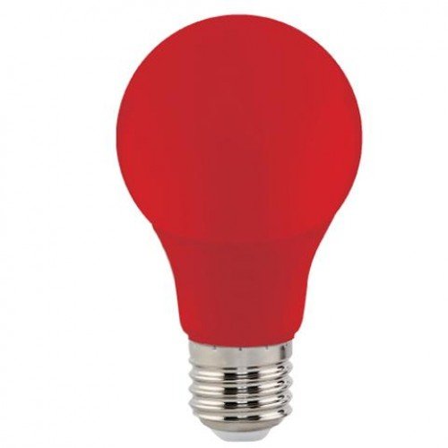 Светодиодная лампа(LED) Horoz Electric SPECTRA 3W красная Е27