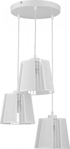 Люстра підвіс TK Lighting Carmen White 1777