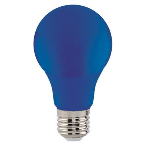 Светодиодная лампа(LED) Horoz Electric SPECTRA 3W синяя Е27