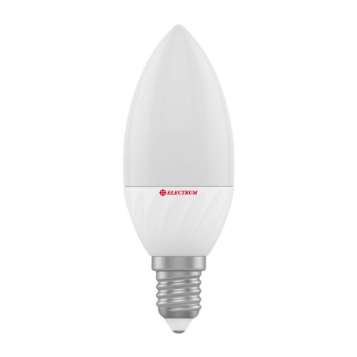 Світлодіодна лід лампа(LED) ELECTRUM C37 4W E14 4000 PA LC-10 F
