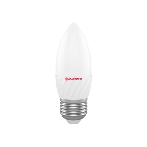 Светодиодная лед лампа(LED) ELECTRUM C37  4W  E27 4000 PA LC-10 F