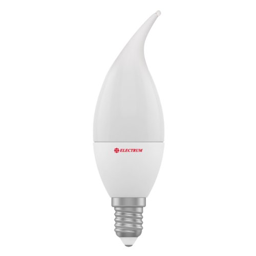 Светодиодная лед лампа(LED) свеча на ветру ELECTRUM C37 4W Е14 3000 PA LС-8