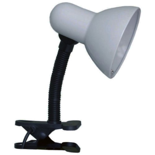 Лампа на прищепке для школьника Ultralight DL067 белая RDL