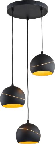 Люстра подвес TK Lighting Yoda Black Orbit 2082