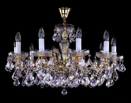 Люстра кришталева Art Glass Maria Terezia 45 Зrystal Exclusive