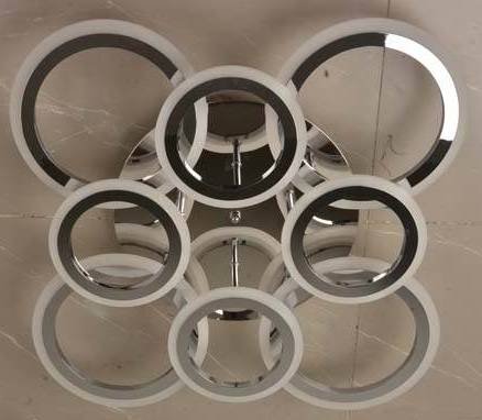 Люстра светодиодная Sirius S6277/4+4H CR 168W LED с пультом+диммер