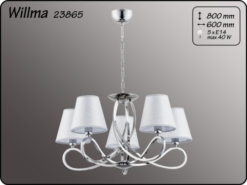 Люстра ALFA Willma 23865