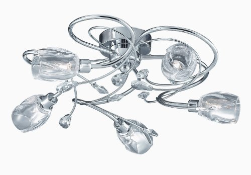 Люстра припотолочная Wunderlicht Modern Style YW8861-C5