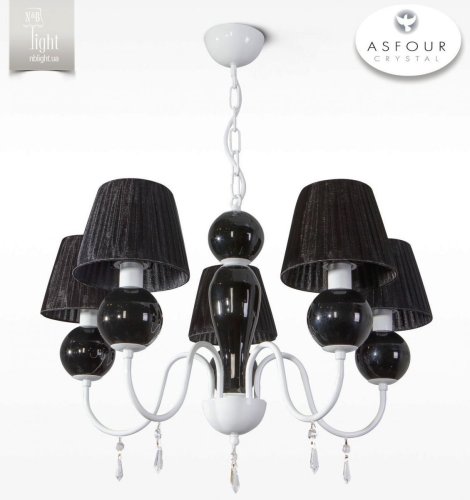 Люстра с абажурами N&B Light Герда 10405/1