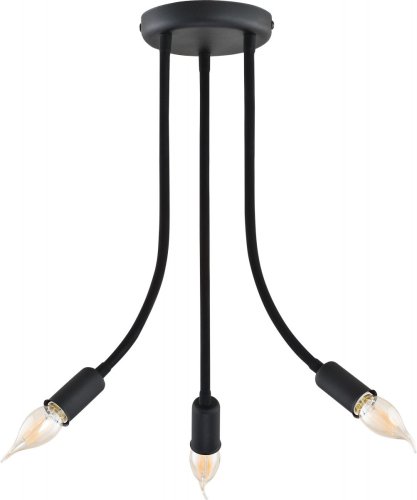 Люстра сучасна лофт TK Lighting Flexy Black 2138