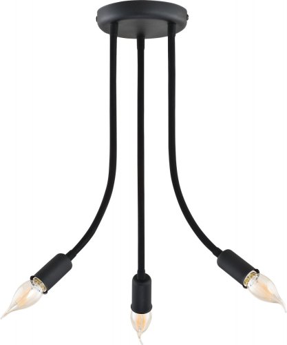 Люстра современная лофт TK Lighting Flexy Black 2138