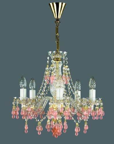 Люстра кришталева Art Glass Rosana V rozalin Classic