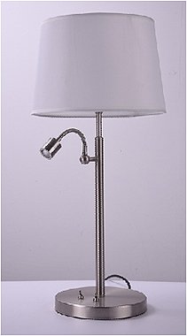 Настольная лампа с абажуром SIRIUS 0631+LED