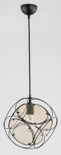 Люстра подвес лофт ALFA Inside Black 60489