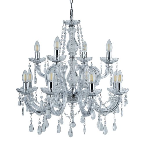 Люстра кришталева Searchlight 399-12 Marie Therese
