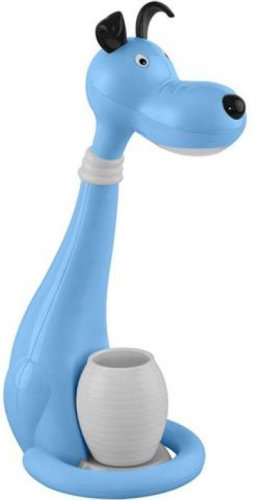 Настольная светодиодная лампа Horoz Electric LED Snoopy 6W голубой