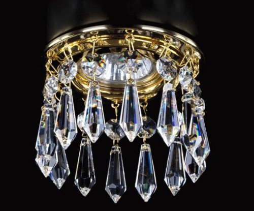 Точечный хрустальный светильник ArtGlass Spot 17 Crystal Exclusive
