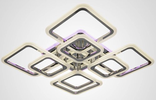 Люстра светодиодная Sirius 50293/4+4 TL CR 192W LED с пультом+диммер