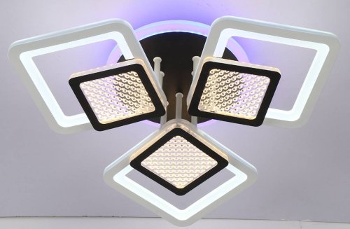 Люстра світлодіодна стельова Sirius 85092/3+1 WT+ВК 130W LED с пультом+диммер