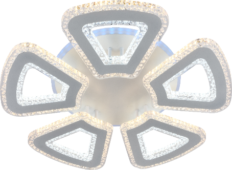 Люстра светодиодная Sirius S5248/5 206W LED с пультом+диммер